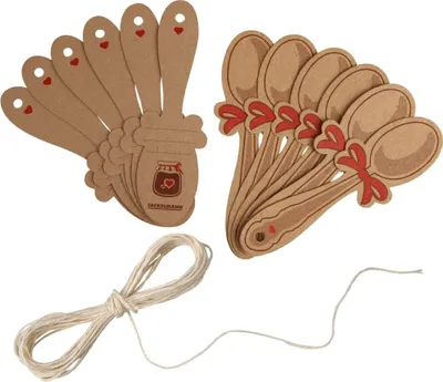 Produktbild von Geschenkanhänger-Set (12 Stück)