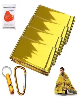 Image de Couverture de survie d'urgence - Imperméable - Aide à la survie