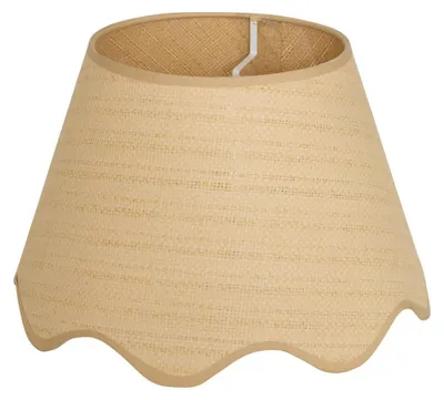 Produktbild von Runder lampenschirm „flore“, durchmesser 37 cm, beige - Atmosphera créateur d'intérieur