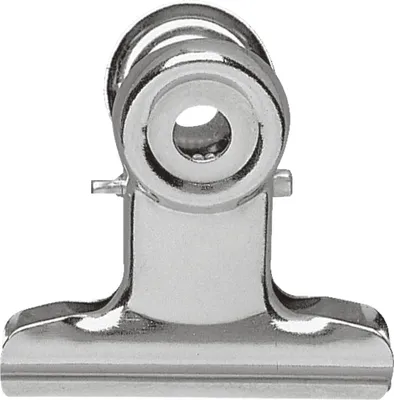 Zdjęcie produktu dla Zacisk listowy szerokość 30 mm 10 sztuk niklowany opakowanie 12 sztuk