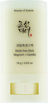 Immagine prodotto di Beauty Of Joseon Stick solare opaco Artemisia + Camelia protezione solare SPF 50+ 18 g