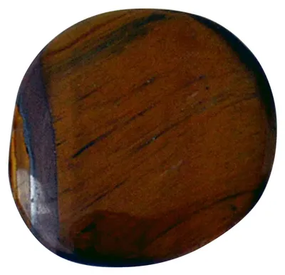 Tigerauge Handschmeichler, ca. 4 cm, Edelstein