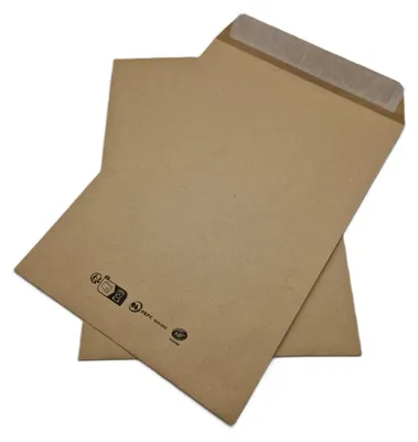 Image de Pochettes C4 229 x 324 mm sans fenêtre Kraft 90 gr - lot de 100