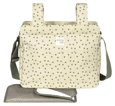 Image de Sac à langer Poppy - 33 x 38 cm - Vert | par Walking Mum