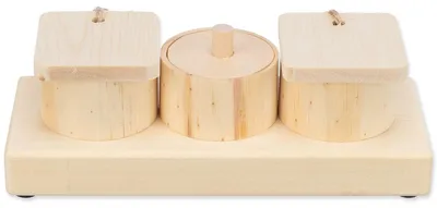Obrázek produktu pro TRIXIE 62821, Korely, Snack Cups, Dřevo, Dřevo, 150 mm, 45 mm