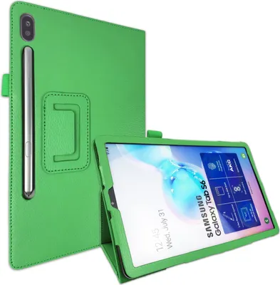 Produktbild von Hülle für Samsung Galaxy Tab S6 SM-T860 10.5 Zoll Smart Cover Etui mit Standfunktion Grün