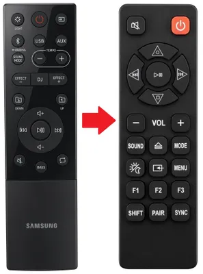 Produktbild von Ersatz Fernbedienung für SAMSUNG AH81-11472A
