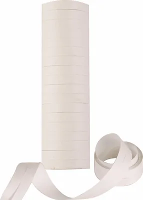 Image de Rouleau de banderoles Décoration de fête blanc - taille unique