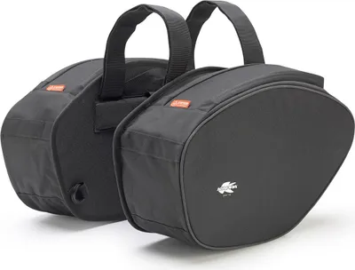 Obrázok produktu pre KAPPA ST100B STRYKER pár rozšíriteľných bočných vreciek čierna 30L
