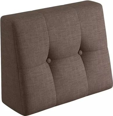Zdjęcie produktu dla Poduszka Lermowood „Verona” do mebli z palet, 60 x 40 cm, brązowa – wygodna, trwała i stylowa | Do użytku wewnątrz i na zewnątrz | Różne rozmiary i kolory |
