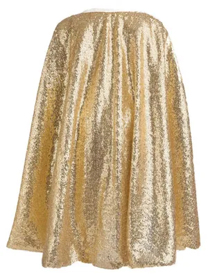 Produktbild von Goldenes Pailletten-Cape – für kleine Verkleidungskünstler
