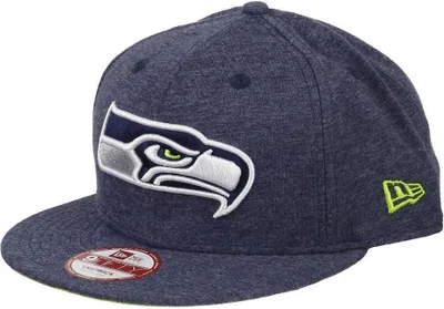 Produktbild von New Era Seattle Seahawks Jersey Team 9Fifty Cap Grau S-M