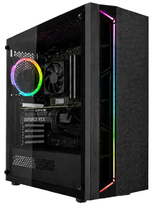 Produktbild von AMD Ryzen 5 5500 Gaming PC – ZyberX FURY | NVIDIA GeForce RTX 5060 | 16 GB DDR4 RAM | 512 GB M.2 NVMe SSD | 650W 80+ Bronze