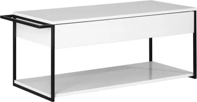 Produktbild von FACKELMANN Waschtisch-Unterschrank NEW YORK / Badschrank mit Soft-Close / Maße (B x H x T): ca. 107,5 x 43,5 x 47,5 cm / Waschbeckenunterschrank mit 1 Schublade & Handtuchhalter / Korpus & Front: Weiß