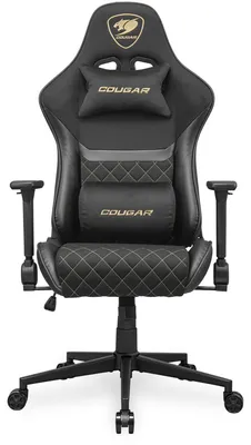 Obrázok produktu pre COUGAR CGR-A2F-GLB, Univerzálna herná stolička, 120 kg, Čalúnené sedadlo s výplňou, Čalúnená opierka chrbta s výplňou, Univerzálne, Čierna