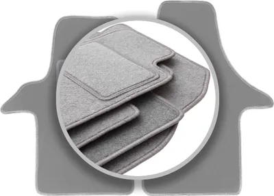 Image de Tapis de sol gris pour : Volkswagen Transporter T5 fourgon (2003-2015)