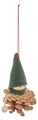 Produktbild von Tannenbaum-Anhänger für Mädchen mit Tannenzapfen