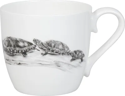 Produktbild von Könitz Porzellan 11 2 057 3020, Einzelbild, 0,425 l, Becher, Universal, Weiß, Porzellan