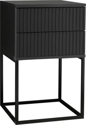 Produktbild von home24 Moderne Nachtkommode 40 cm breit, 65 cm hoch, mit praktischer Ablage und Stauraum