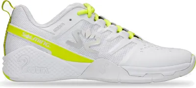 Produktbild von Salming Kobra 3 Indoor Handballschuhe Hallenschuhe weiss/neon gelb 1230081-0716, Schuhgröße:38 EU