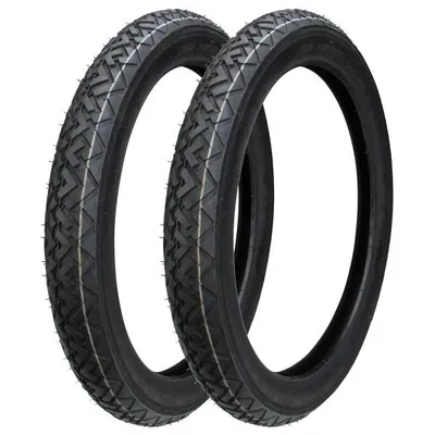 Produktbild von 2x Reifen VeeRubber VRM087 2.50-17 (2 1/2 x 17) 43J TT