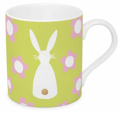 Produktbild von PPD Flower Bunny Mug, Tasse, Becher, Kaffeetasse, Bone China, 350 ml, 265203246
