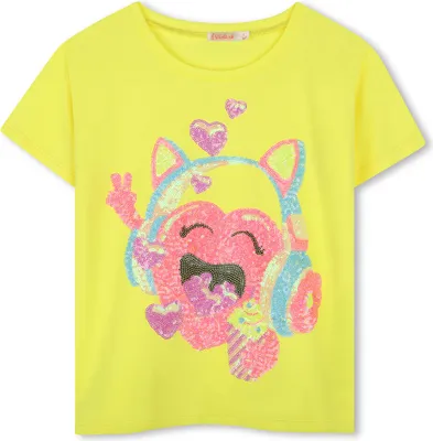 Produktbild von Billieblush U20924 Kurzarm-t-shirt Gelb 2 Years Mädchen Gelb 2 Years