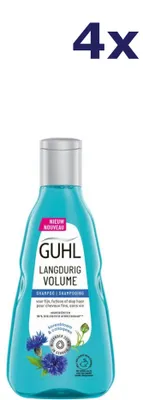 Produktbild von 4x Guhl Shampoo für langanhaltendes Volumen 250 ml