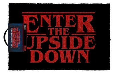 Fußmatte Stranger Things Upside Down, 40x60 cm, rechteckig