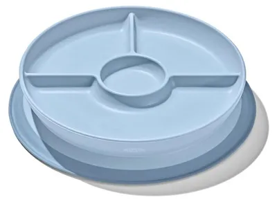 Produktbild von Oxo Tot Stick & Stay Teller Mit 3 Fächern - Dusk