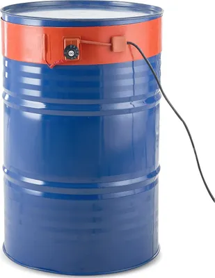 Obrázek produktu pro 208,2 l kovový ohřívač sudů 1200 W, šířka 12,7 cm, nastavitelná teplota 30–150 °C