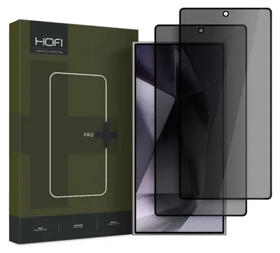 A product shot of screen protectors and their packaging.