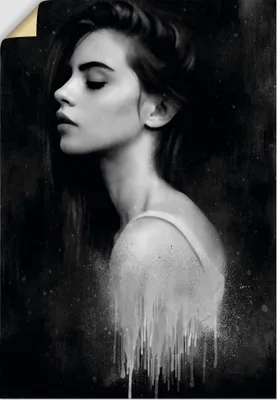 Produktbild von ARTland Wandbild, selbstklebend Look at me Größe: 90x130 cm