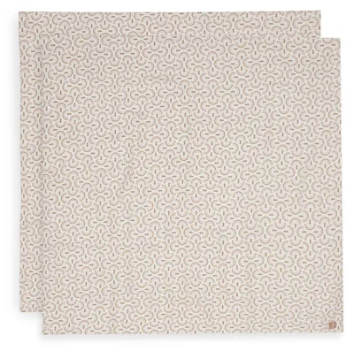 Image de Jollein 535-852-68200, Couverture d'emmaillotage, Marron, Motifs, Coton, Garçon/Fille, Lavable en machine