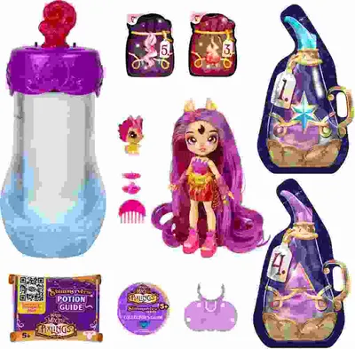 Produktbild von Magic Mixies Pixlings s2  Galaxy Hair Doll Pippa