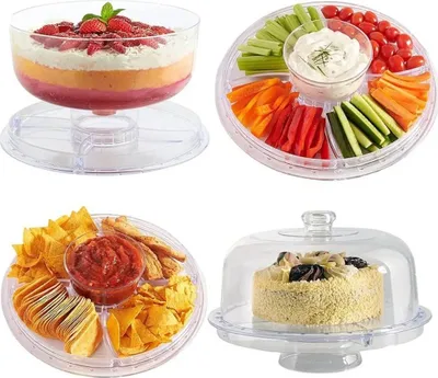 Image de Excellent Houseware Plateau de service 6 en 1