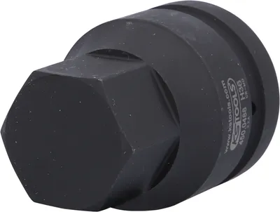 Zdjęcie produktu dla KS TOOLS 1" nasadka do bitów Power, sześciokątna, krótka, 36 mm ( 450.0488 )