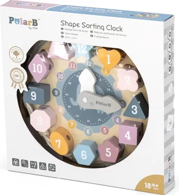 Produktbild von PolarB Lernuhr mit geometrischen Formen