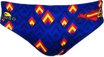 Produktbild von Turbo Spain Oficial 2018 Badeslip Blau L Herren Blau L