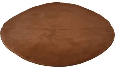 Obrázok produktu pre Okrúhly koberec do obývačky, Umelá kožušina, Ø 80 cm