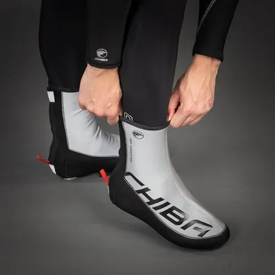 Produktbild von CHIBA Thermo Neopren Überschuh - wasserdicht, winddicht, atmungsaktiv, Größe ...