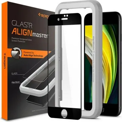 A product box and screen protector for a smartphone.