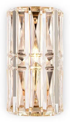 Immagine prodotto di Applique Contemporanea Facet Metallo Oro 1 Luce Diffusore Vetro-