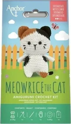 Produktbild von Anchor A28C02-S Meowrice the Cat Häkelgarn