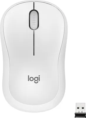 Zdjęcie produktu dla Logitech M220 Silent - Mysz - dla prawo- i leworęcznych - optyczna - 3 przyciski - bezprzewodowa - 2,4 GHz - odbiornik bezprzewodowy (USB)