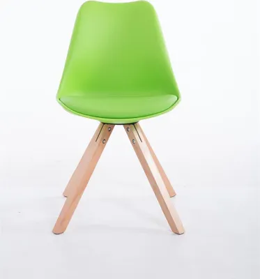 Produktbild von Besucherstuhl Toulouse Natura Square grün