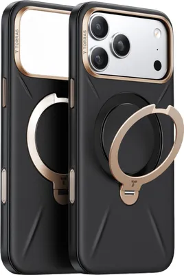 Obrázek produktu pro TORRAS QPro kožené pouzdro pro iPhone 17 Pro, MagSafe
