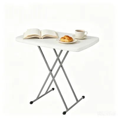 Produktbild von Klapptisch Gartentisch Campingtisch Multifunktionstisch Terrasse Buffettisch weiß