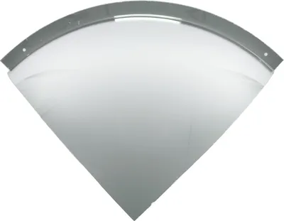 Produktbild von 90° - Konvexspiegel - Polymethyl methacrylate (PMMA) - Innenbereich - D - 60X90