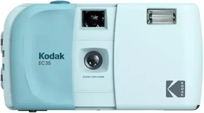 Imagen del producto de Cámara de película Kodak EC35, color azul pastel